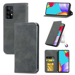 Cover-Discount  Galaxy A52 - Seidige Stand Flip Case Hülle 