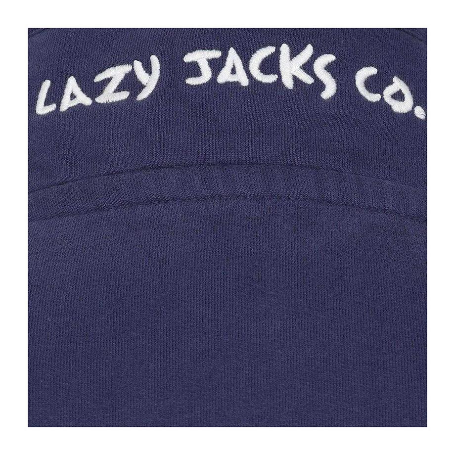 Lazy Jacks Sweatshirt Rayé Col Boutonné  