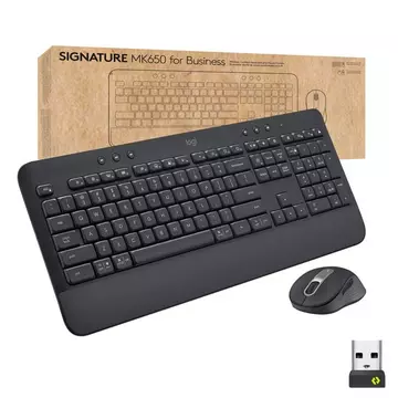 Signature MK650 Combo For Business Tastatur Maus enthalten Bluetooth QWERTZ Schweiz Graphit