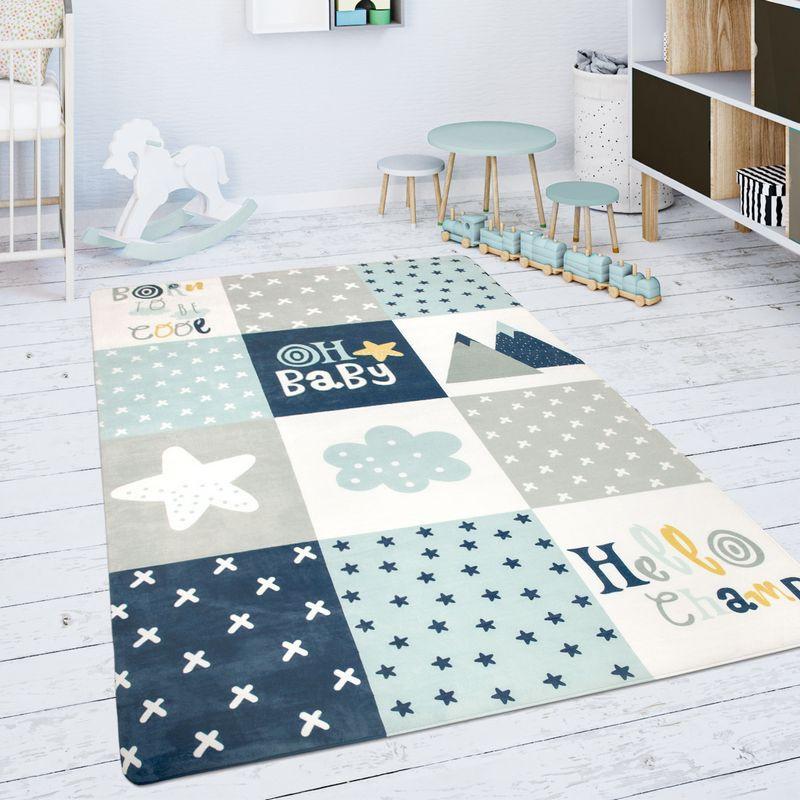 Paco Home Tapis pour enfants diamants de chambre d'enfants  