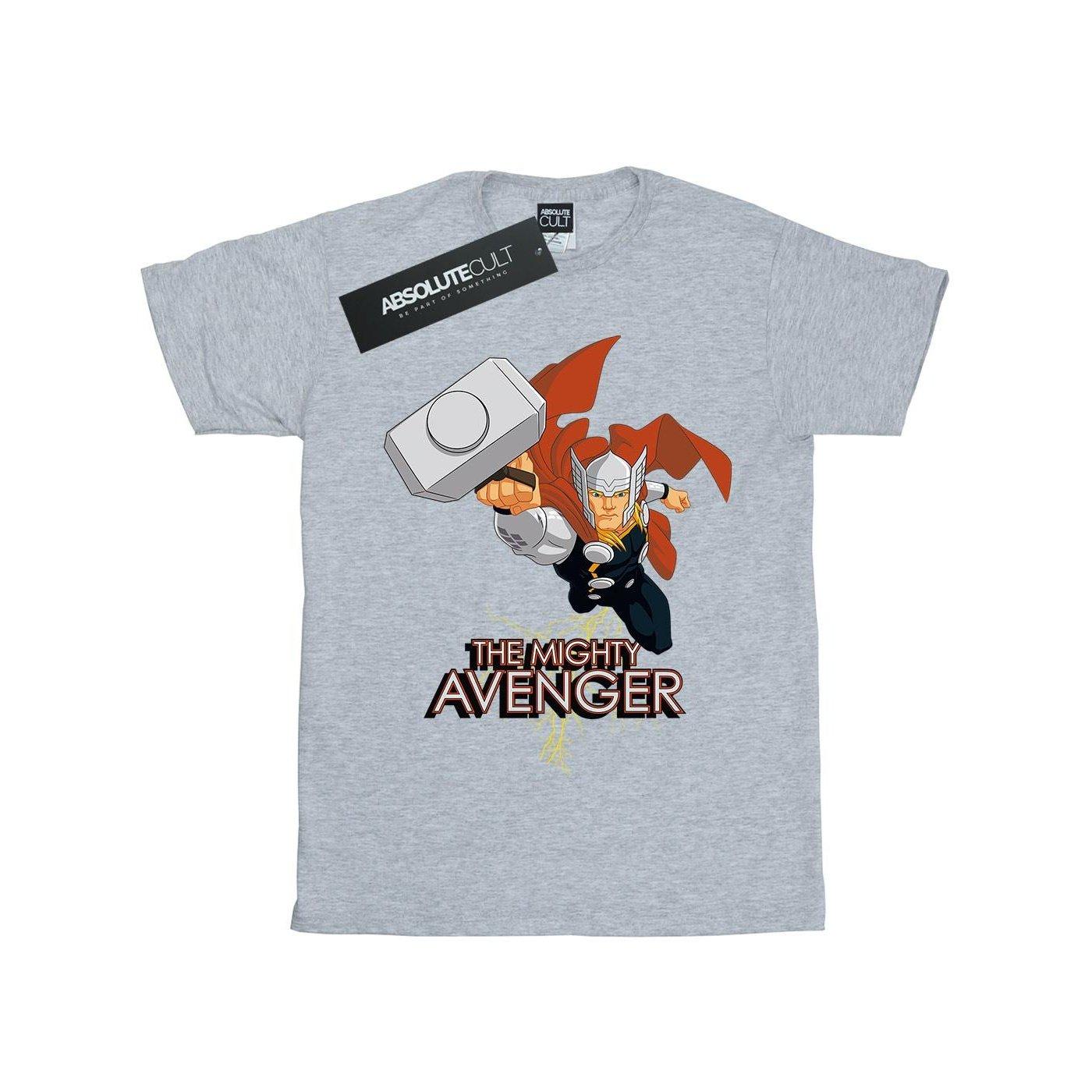Image of Thor The Mighty Avenger Tshirt Damen Grau L