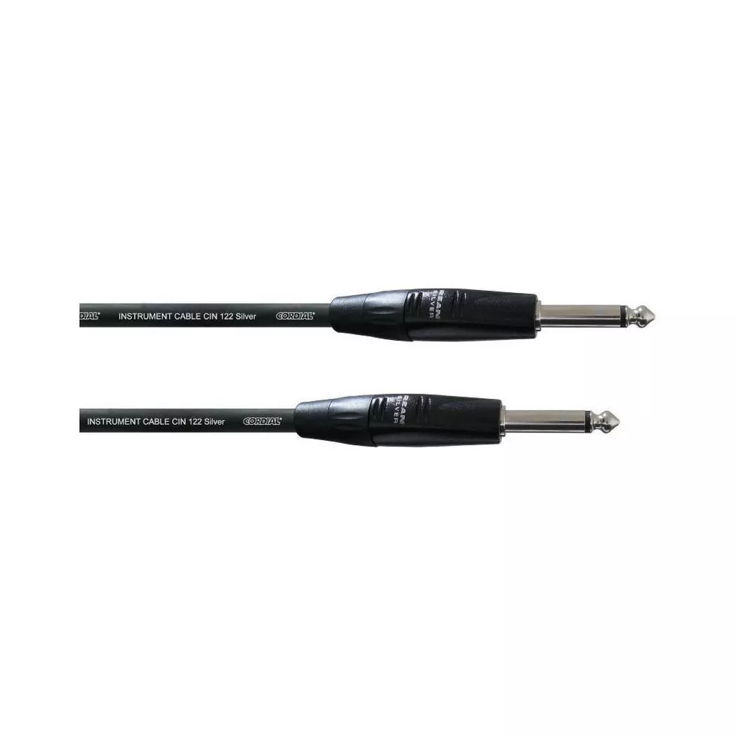 Cordial - Instrumentenkabel CII PP, Schwarz, One Size