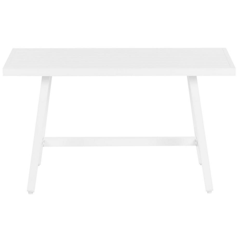 Beliani Gartentisch aus Aluminium Skandinavisch FRATTE  