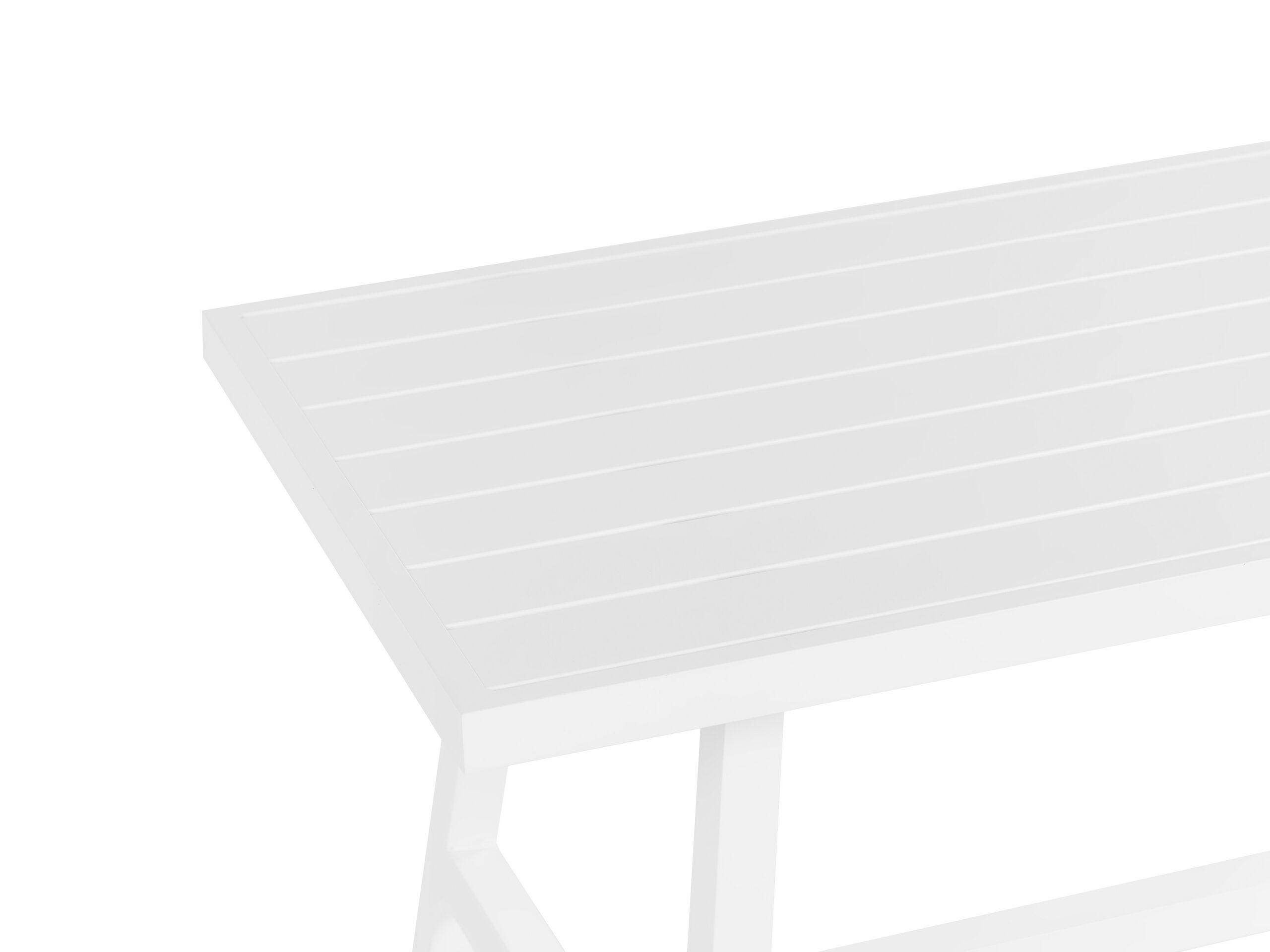 Beliani Table de jardin en Aluminium Scandinave FRATTE  