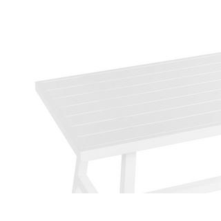 Beliani Table de jardin en Aluminium Scandinave FRATTE  