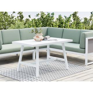 Beliani Table de jardin en Aluminium Scandinave FRATTE  