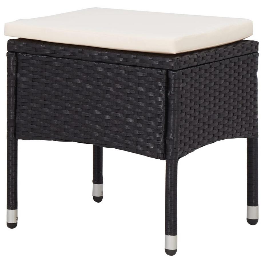 VidaXL set da pranzo Rattan  