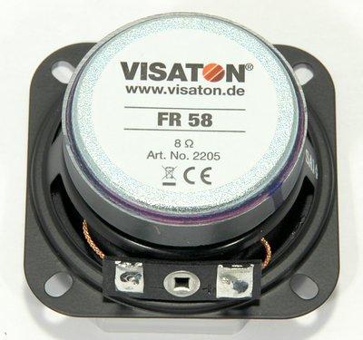 Visaton  Visaton FR 58 10 W 1 Stück(e) Breitbandlautsprecher-Treiber 