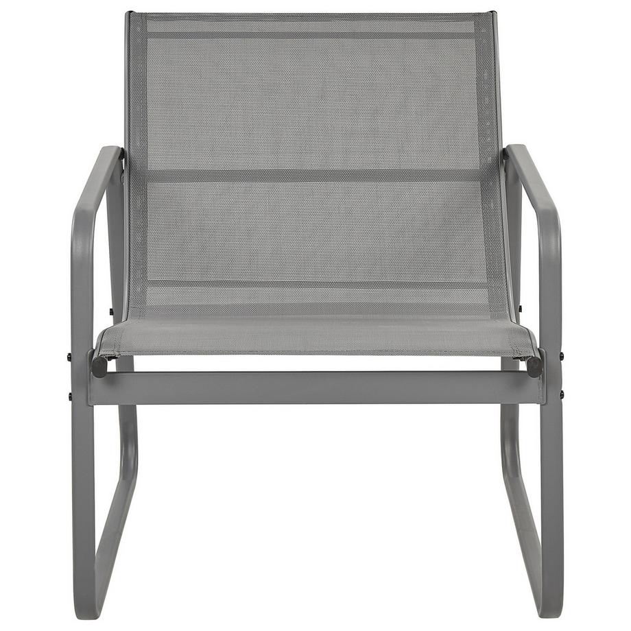Beliani Lounge Set aus Stahl  BARREA  