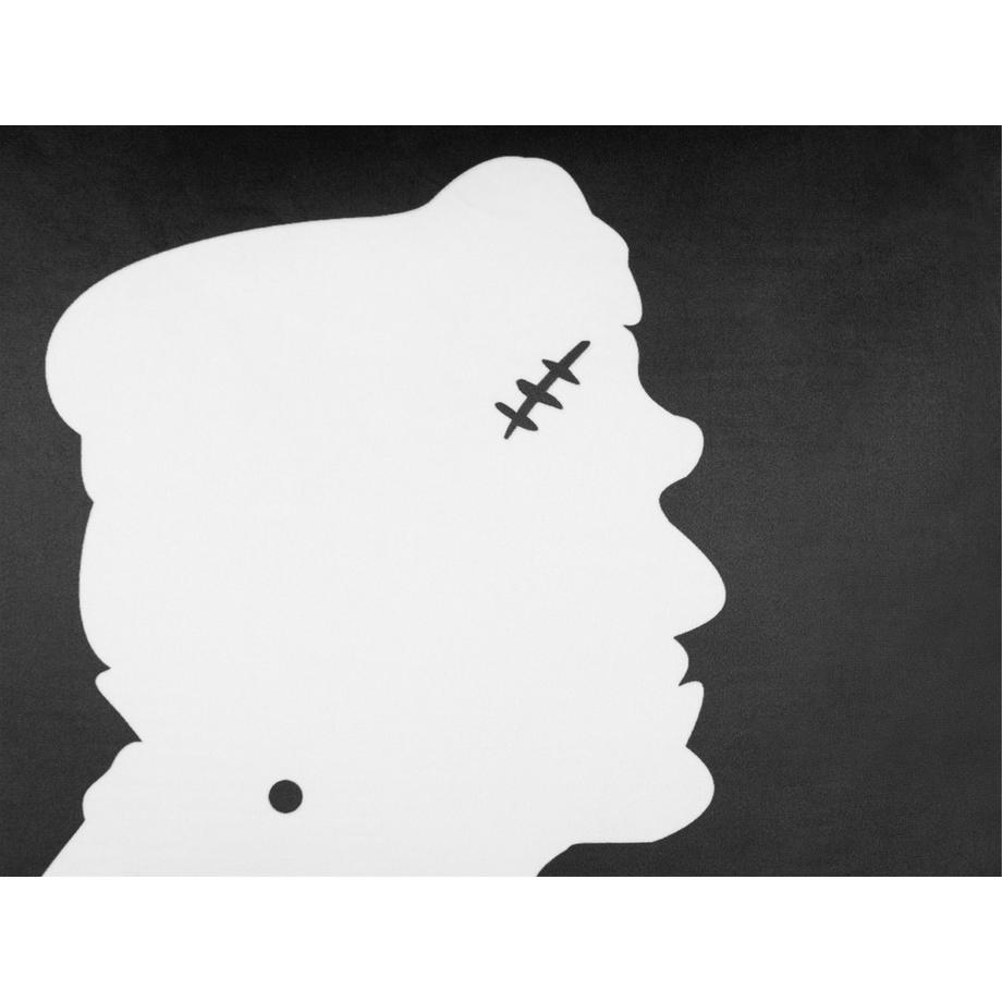 Beliani Dekokissen aus Samtstoff Modern FRANKLINIA  