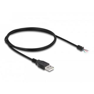 DeLock  64184 USB Kabel 1 m USB 2.0 USB A Schwarz 