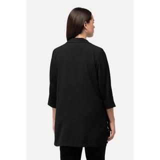 Ulla Popken  Blazer, col à revers, fermeture à bouton, manches 3/4 