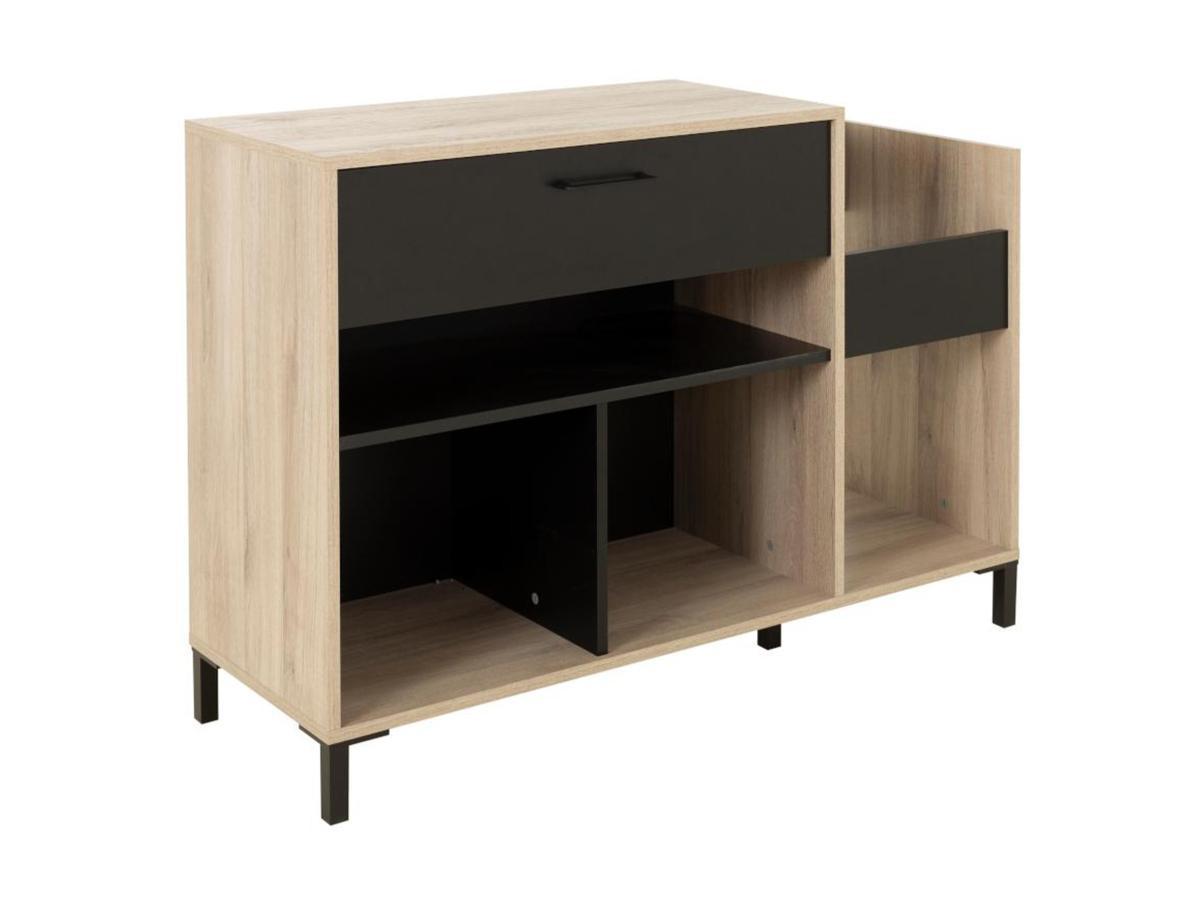 Image of Regal für Schallplatten Eichefarben JAZZY Regal für Schallplatten Eichefarben JAZZY