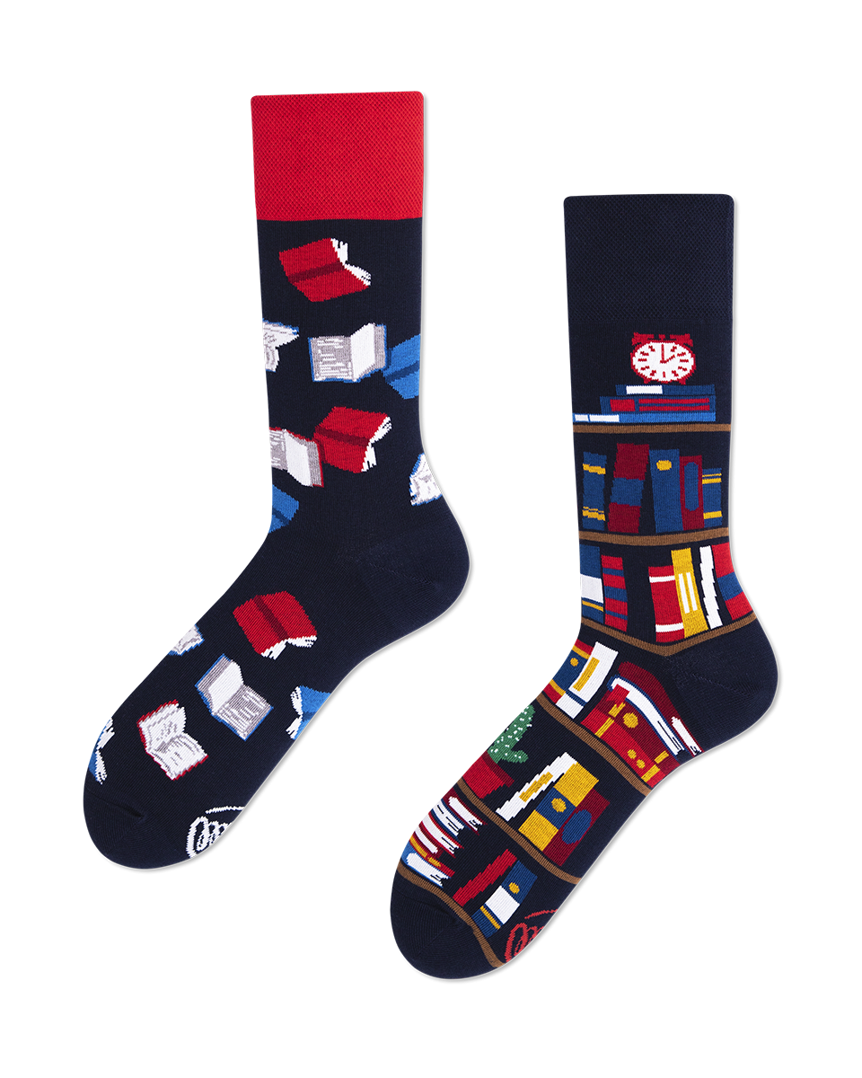 Many Mornings  The Book Story Socks - Many Mornings 