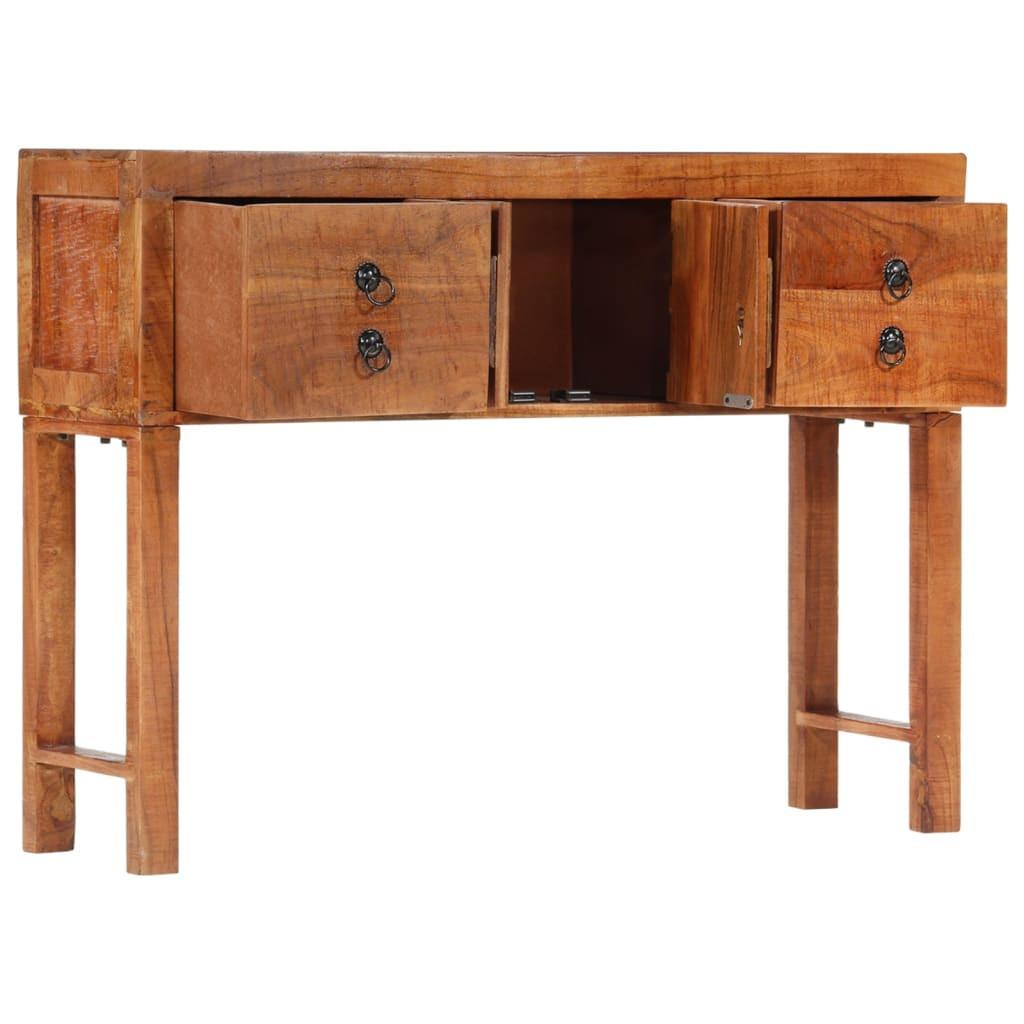 VidaXL Table console bois d'acacia  