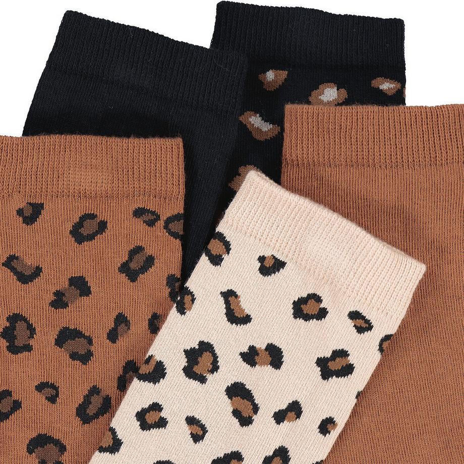 La Redoute Collections 5 Paar Socken mit Leopardenmuster  