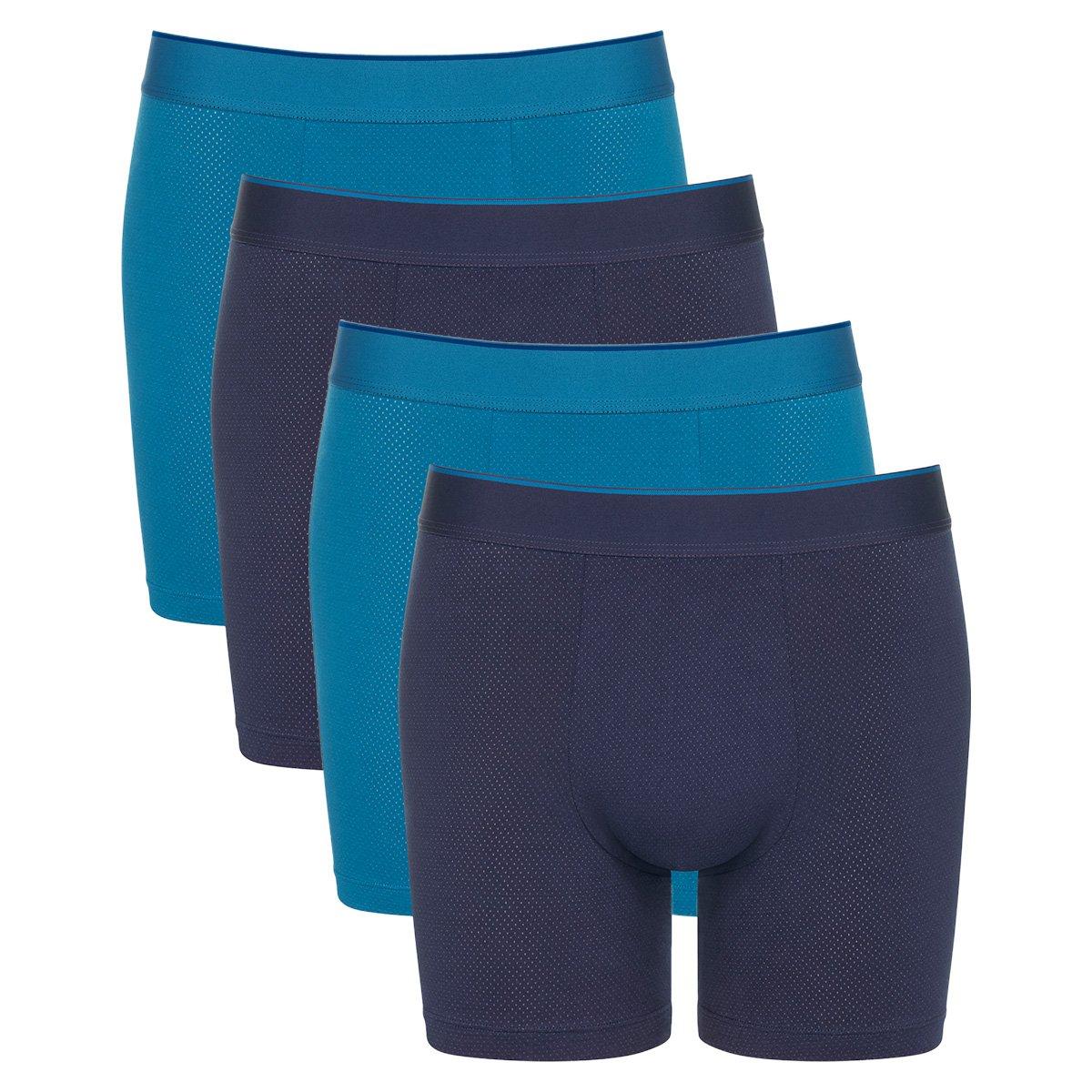 Image of 4er Pack Ever Airy - Long Short Pant Herren Blau M