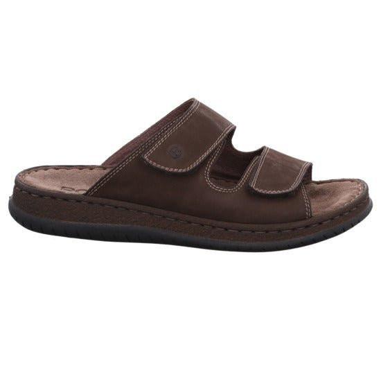 Image of Alassio - Nubuk Sandale Herren Braun 45