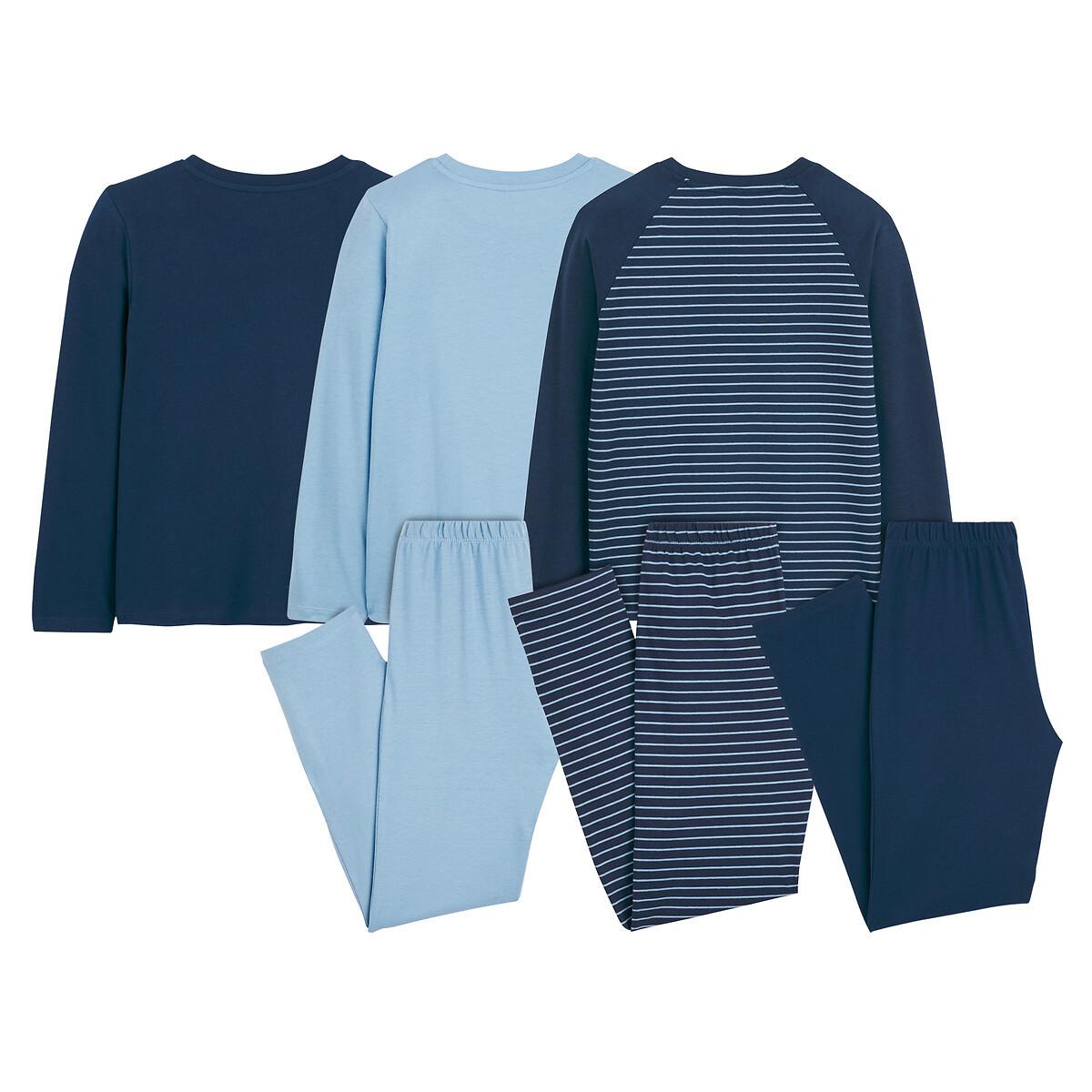 La Redoute Collections  3er-Pack Jersey-Pyjamas 