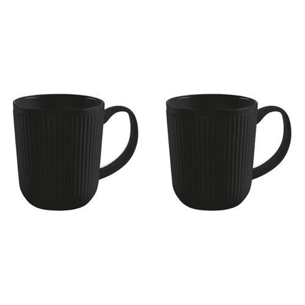 bodum Kaffeetasse Douro schwarz 2Stück 0.35L 11814-259  