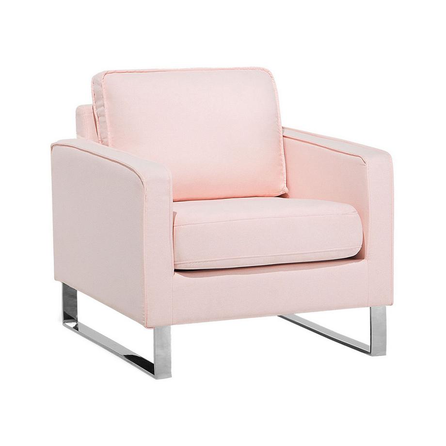 Beliani Fauteuil en Tissu Moderne VIND  