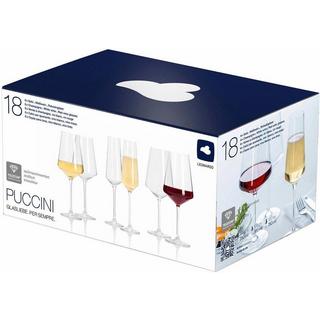 LEONARDO Weingläser-Set Puccini 18-teilig, Transparent  