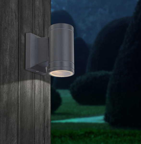 mutoni Luminaire extérieur Gantar gris 7x13  