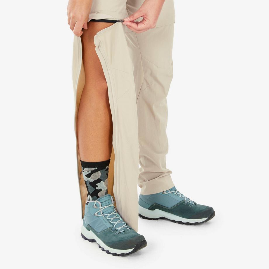 QUECHUA  Pantaloni trasformabili donna trekking 