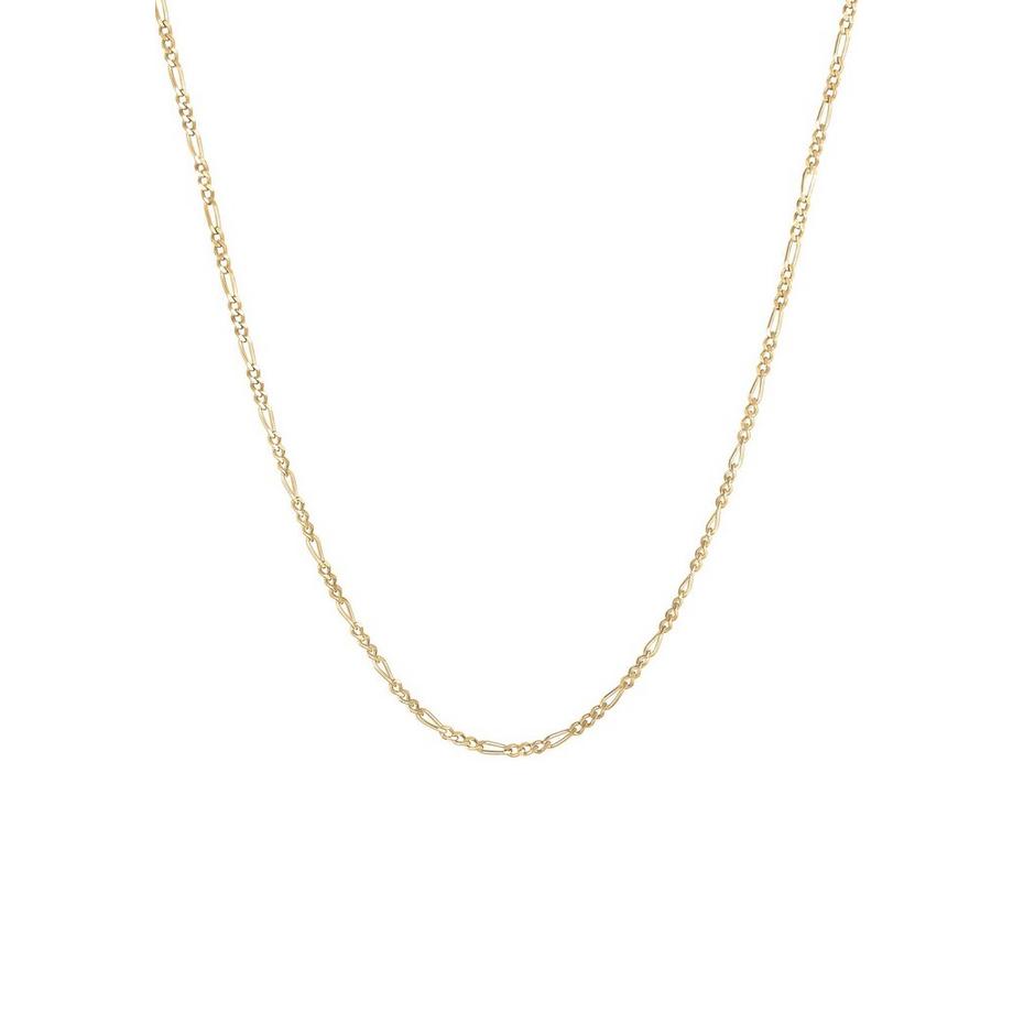 Kuzzoi  Halskette Männer Figarokette Massiv Oxidiert 925 Silber 