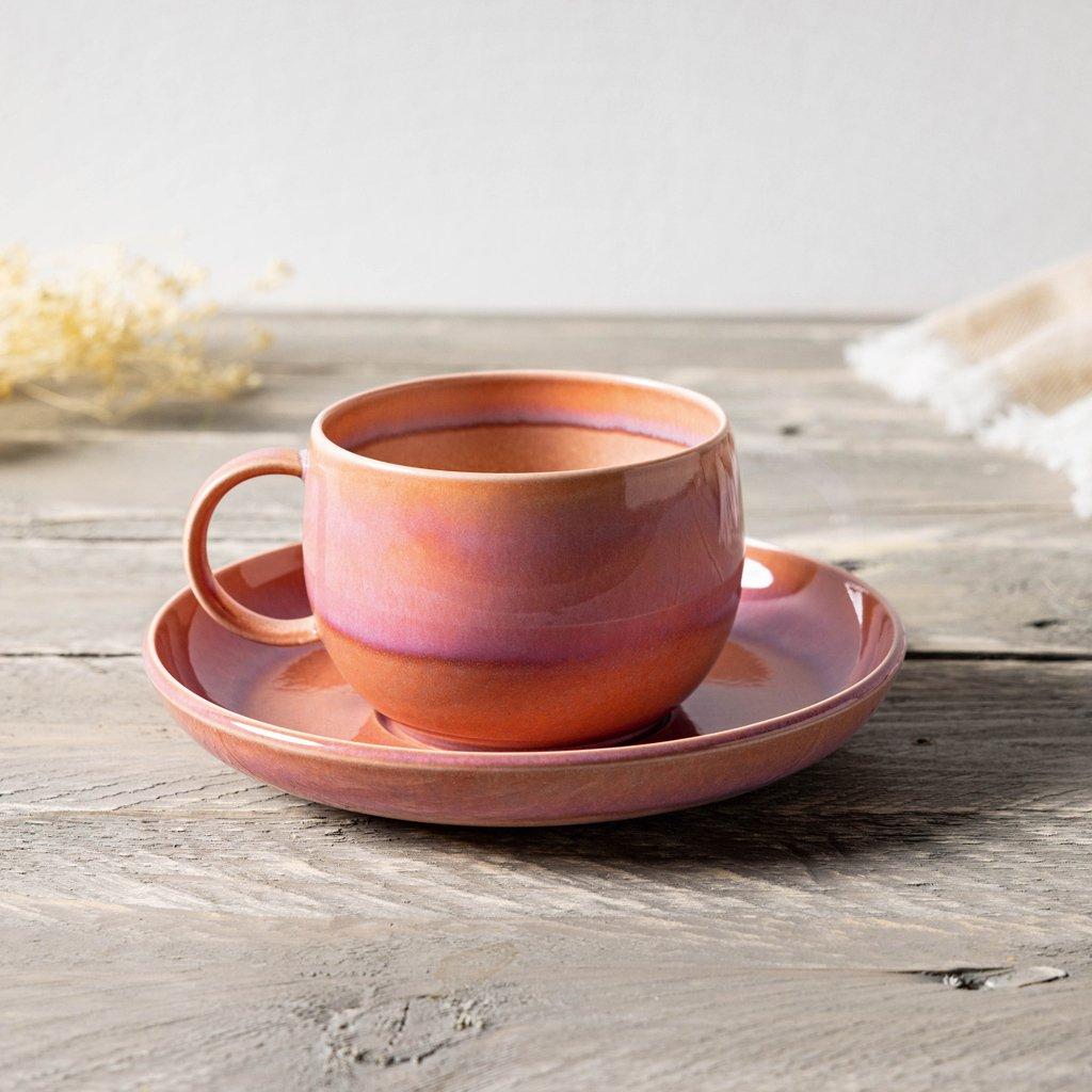 like. by Villeroy & Boch Tasse à café 6 pièces Perlemor Coral  