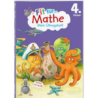 Fit für Mathe 4. Klasse. Mein Übungsheft Tonte, Andrea; Wandrey, Guido (Illustrationen) Couverture rigide 