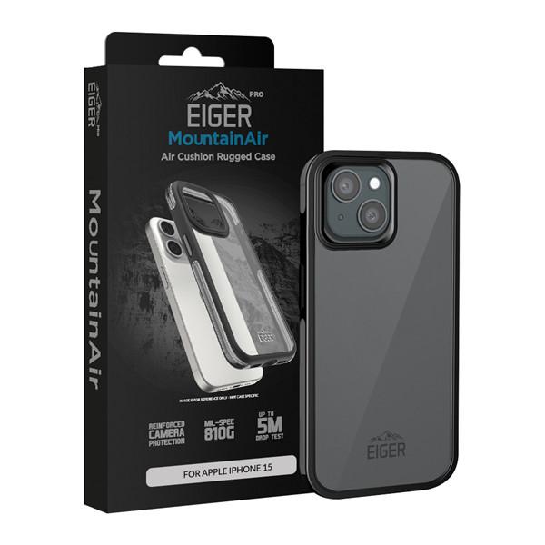 Image of Eiger iPhone 15 Ultra Protection Case Schwarz