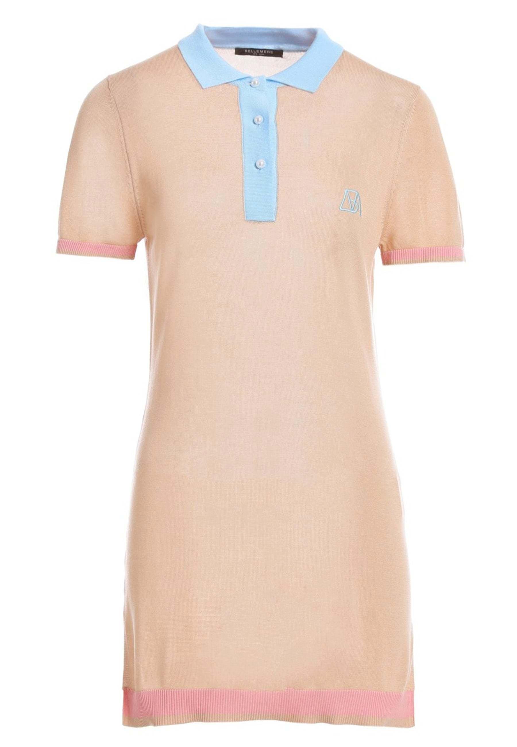 Image of Tailliertes Tencel-kleid Unisex Beige M