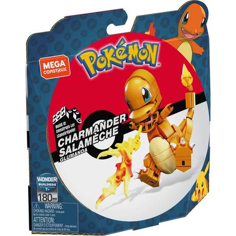 Mega Construx  Pokémon Medium Glumanda (180Teile) 