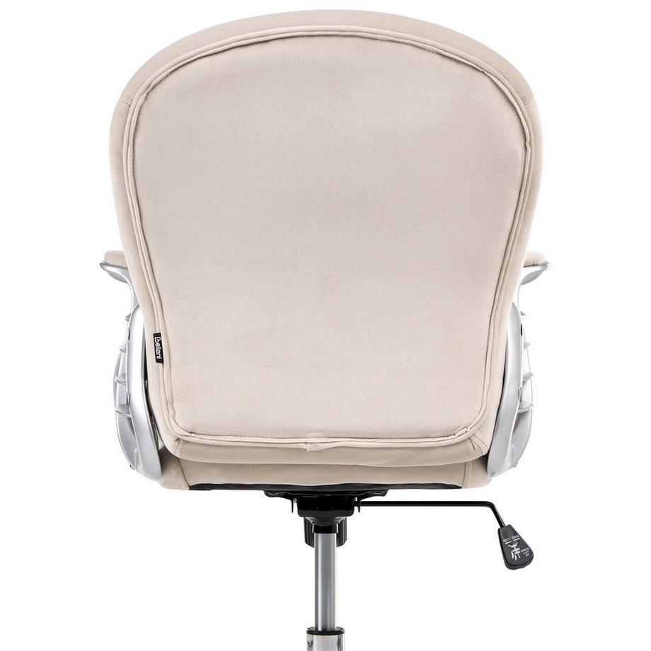 Beliani Sedia da scrivania en Velluto Glamour PRINCESS  