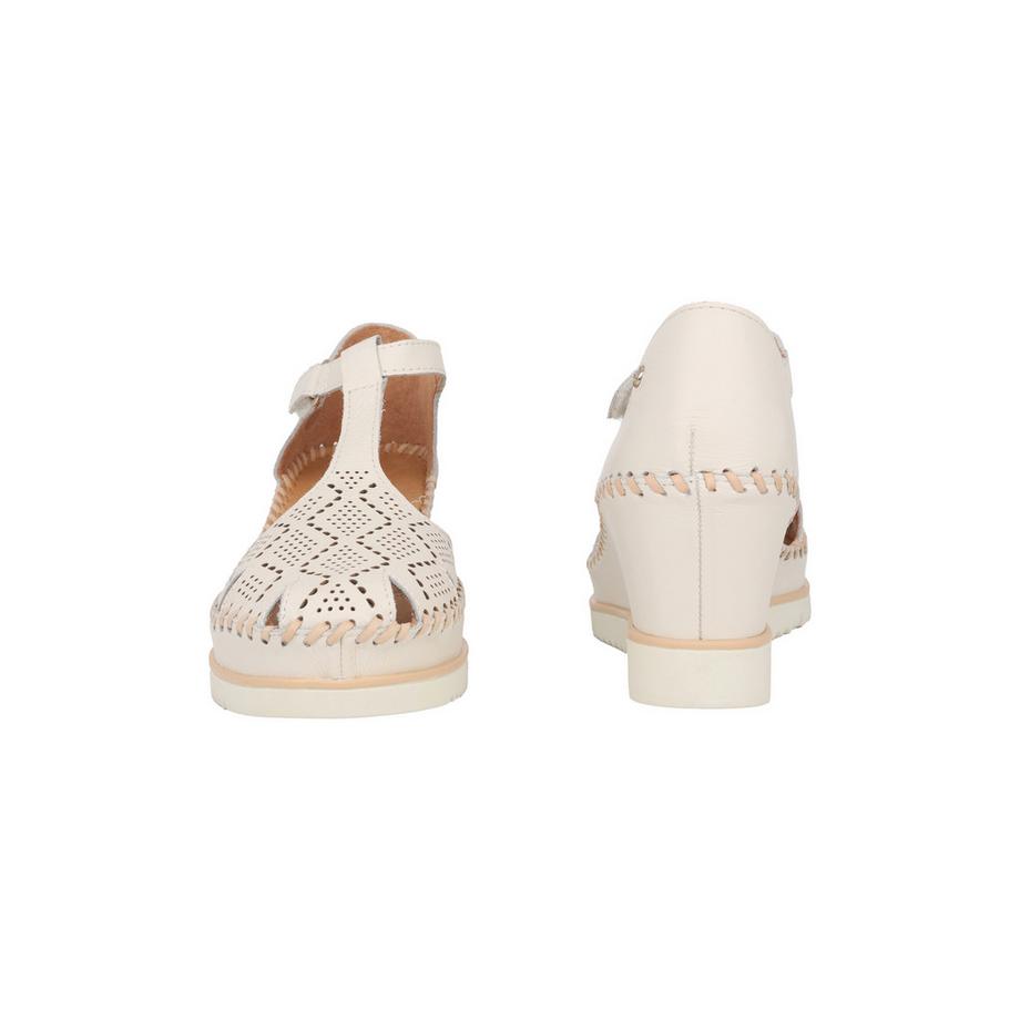 Pikolinos Aguadulce Leder Keilsandalen  