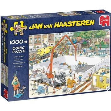 Jumbo Puzzle Jan van Haasteren Fast fertig? 1000 Stück