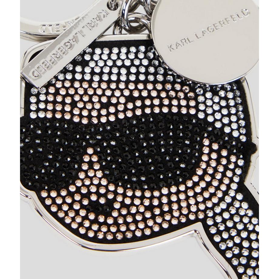 KARL LAGERFELD K/Ikonik 2.0 Rhinestone Porte-clés  