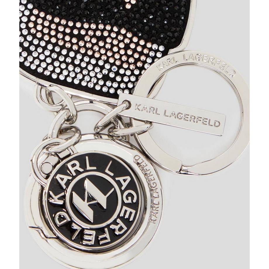 KARL LAGERFELD K/Ikonik 2.0 Rhinestone Porte-clés  