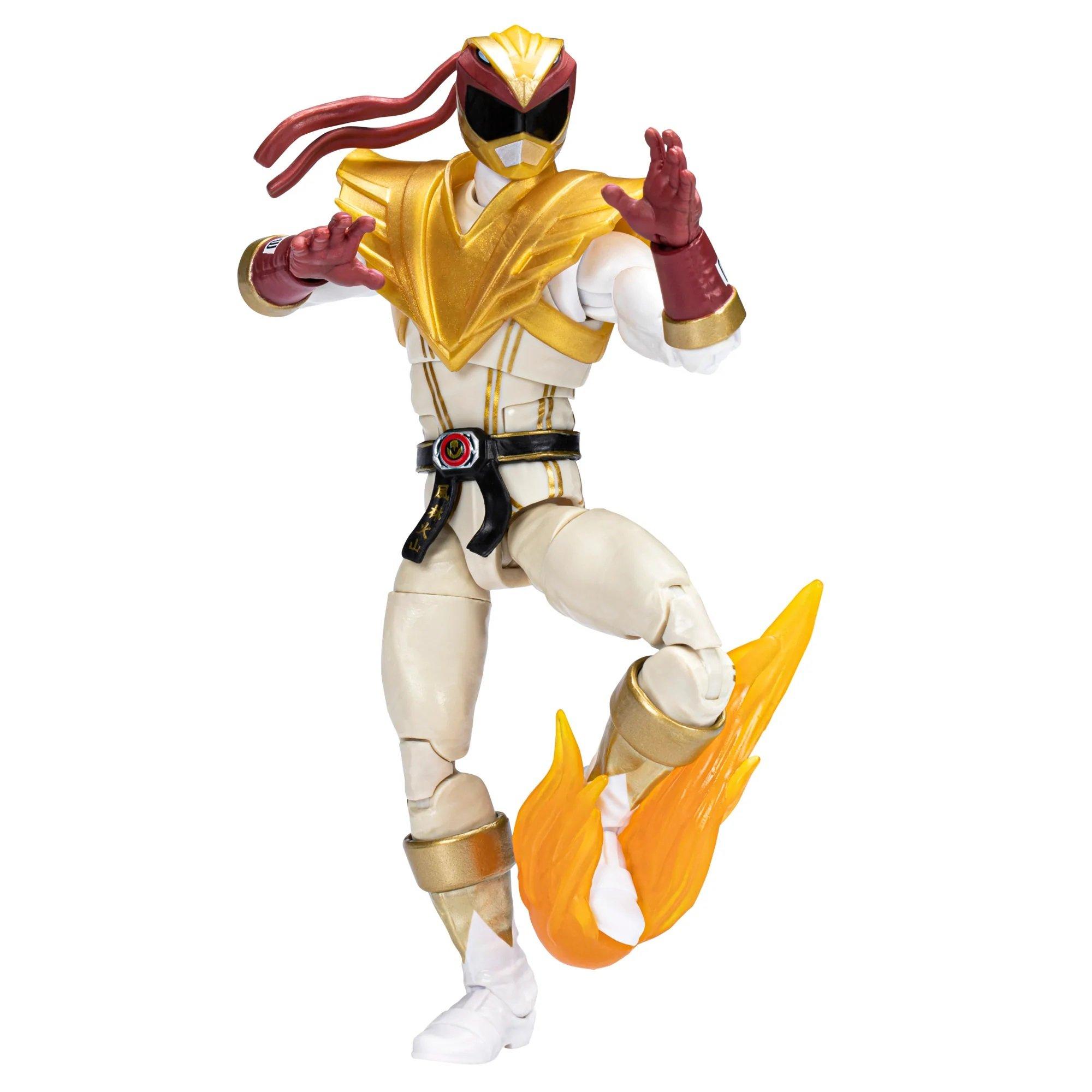 Hasbro  Gelenkfigur - Power Rangers - Ryu Crimson Hawk Ranger - Gelbe Ranger 