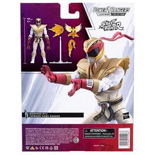 Hasbro  Action Figure - Power Rangers - Ryu Crimson Hawk Ranger - Yellow Ranger 