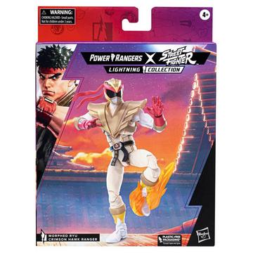 Figurine articulée - Power Rangers - Ryu Crimson Hawk Ranger - Ranger Jaune