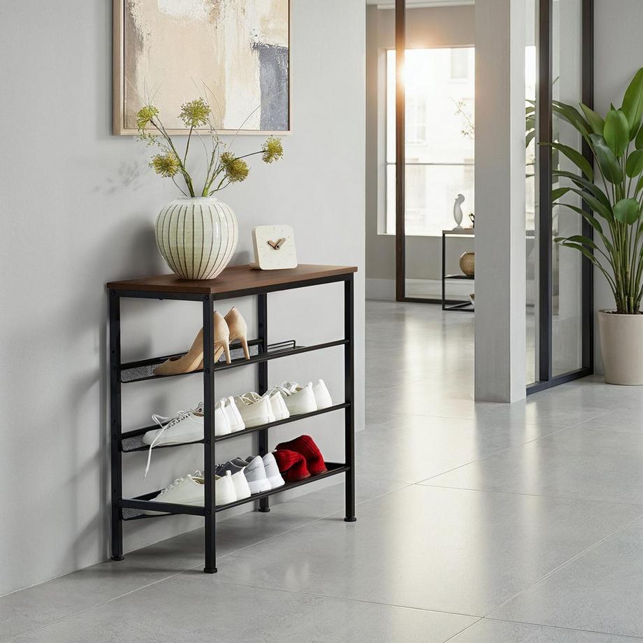Tectake Scarpiera Wolverhampton stile industriale  