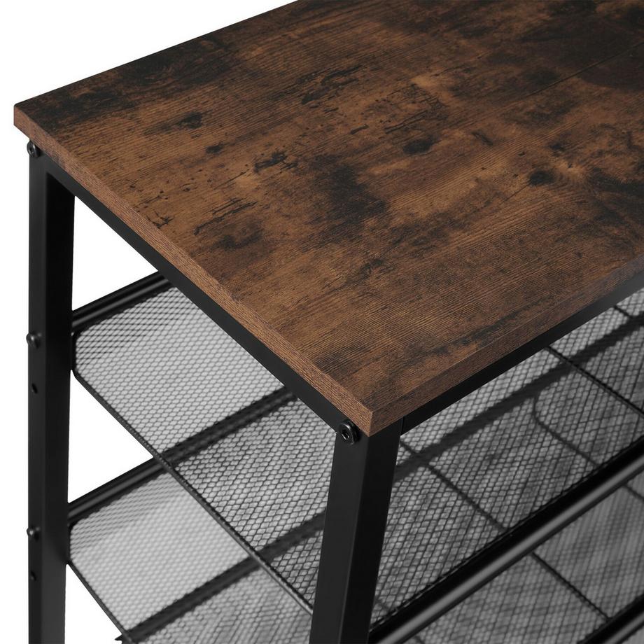 Tectake Scarpiera Wolverhampton stile industriale  