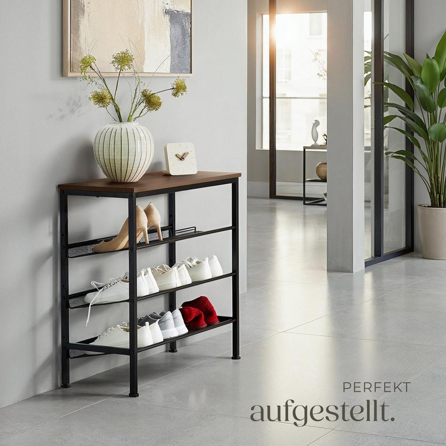 Tectake Scarpiera Wolverhampton stile industriale  