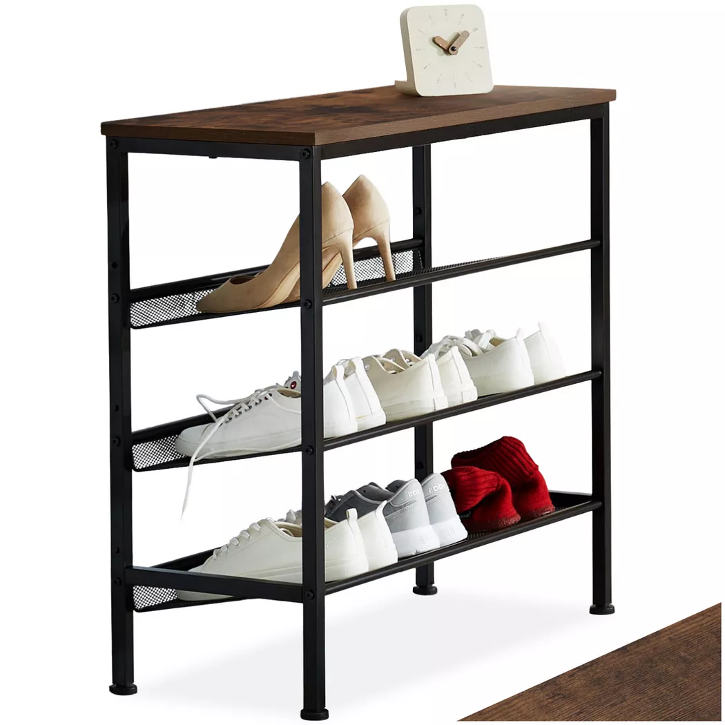 Tectake - tagère à chaussures wolverhampton 75,5x30,5x69,5cm -