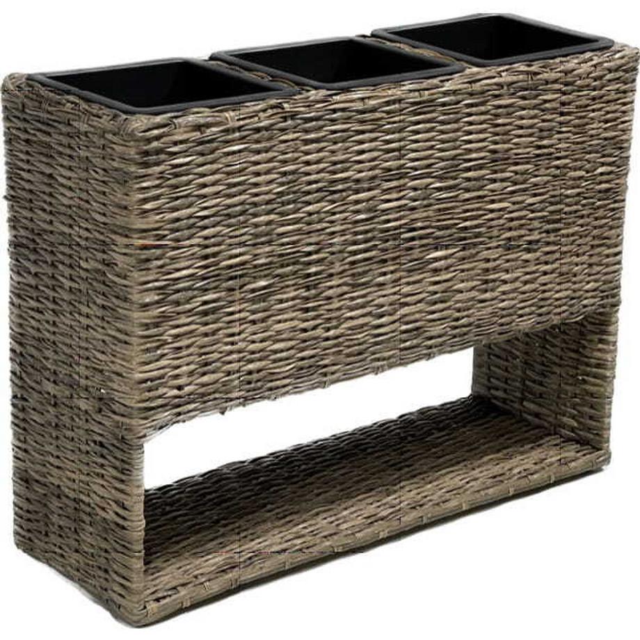 mutoni Bac à fleurs Melissa brun anis  