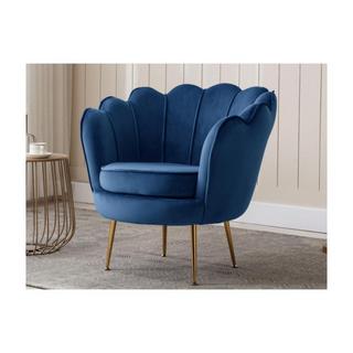 PASCAL MORABITO Sessel Muschel Samt DANDELION  