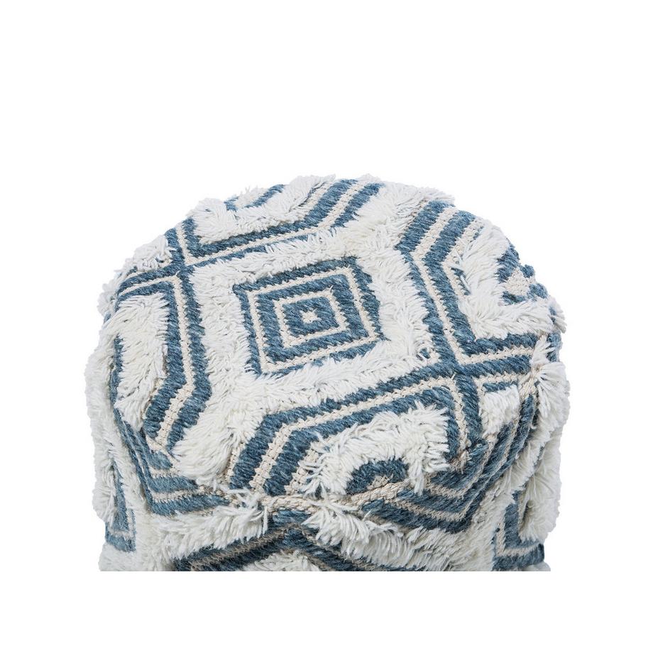 Beliani Repose-pied en Coton Boho AGRA  