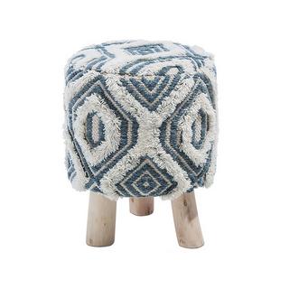 Beliani Hocker aus Baumwolle Boho AGRA  